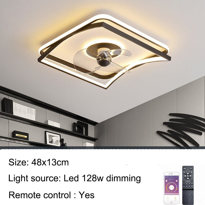 
                  
                    LED Ceiling Fans with Light Remote Control Lighting
                  
                