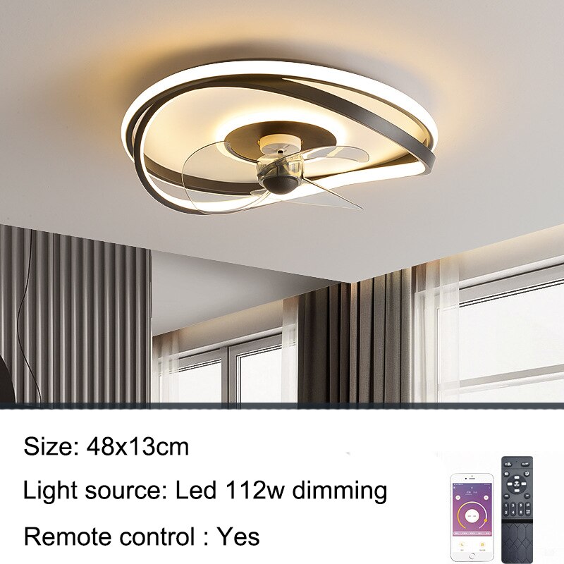 
                  
                    LED Ceiling Fans with Light Remote Control Lighting
                  
                