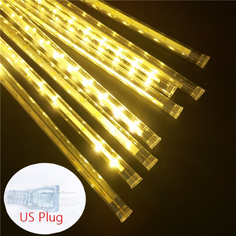 
                  
                    Solar LED Meteor Shower Light Holiday String Waterproof Outdoor LED Street Garland Christmas Decoration
                  
                