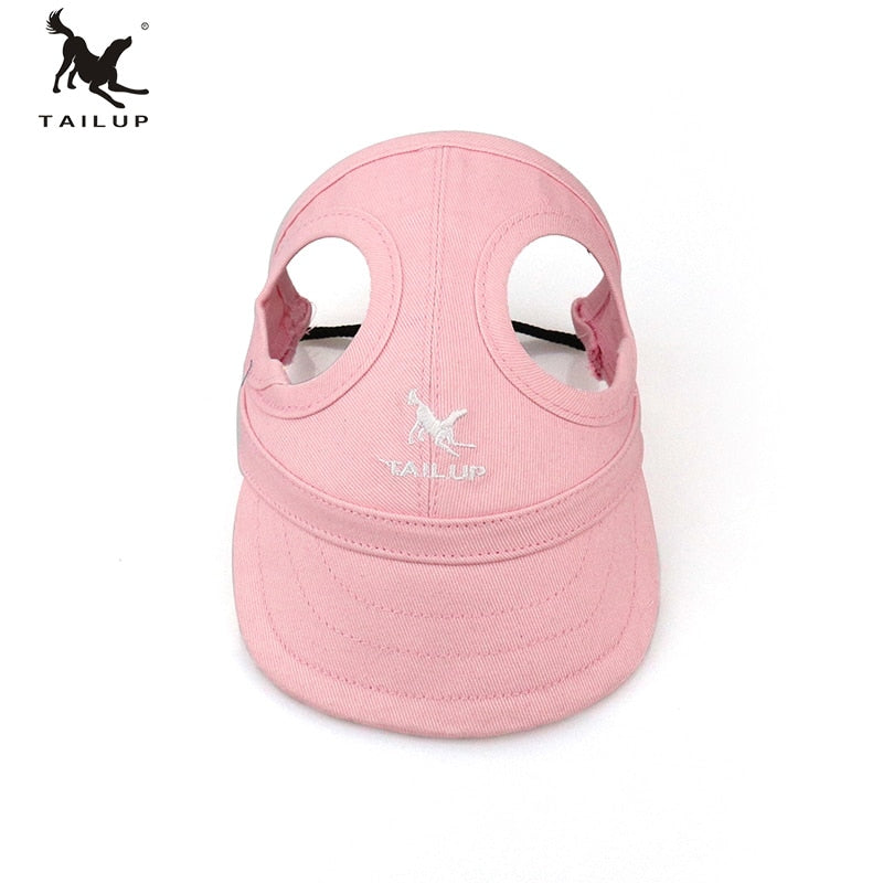 
                  
                    TAILUP Adjustable Buckle Design Outdoor Dog Cap w/Ear Holes for Sun Protection w/Matching Owner Cap
                  
                