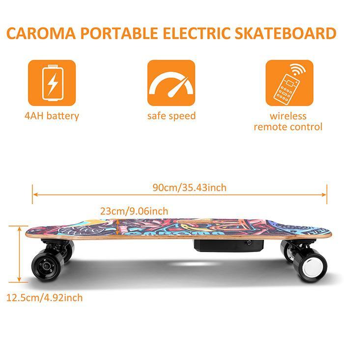 
                  
                    Electric Skateboard with Remote 700W/900W, 8.6MPH/28 MPH Top Speed, 12Miles/16Miles
                  
                