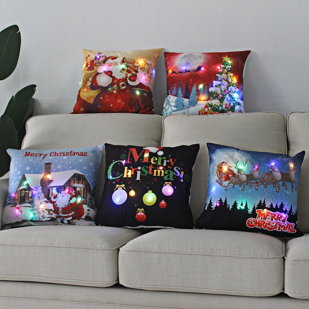 
                  
                    Holiday Pillowcase Cover LED Light Holiday Decor for Home
                  
                