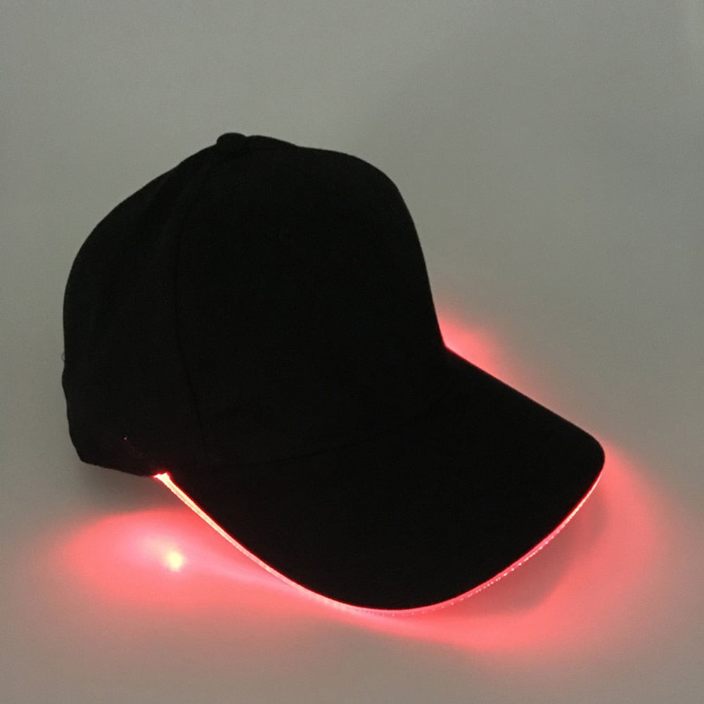 
                  
                    LED Light-Up Baseball Caps Glowing in the Dark Luminous Adjustable Hats
                  
                