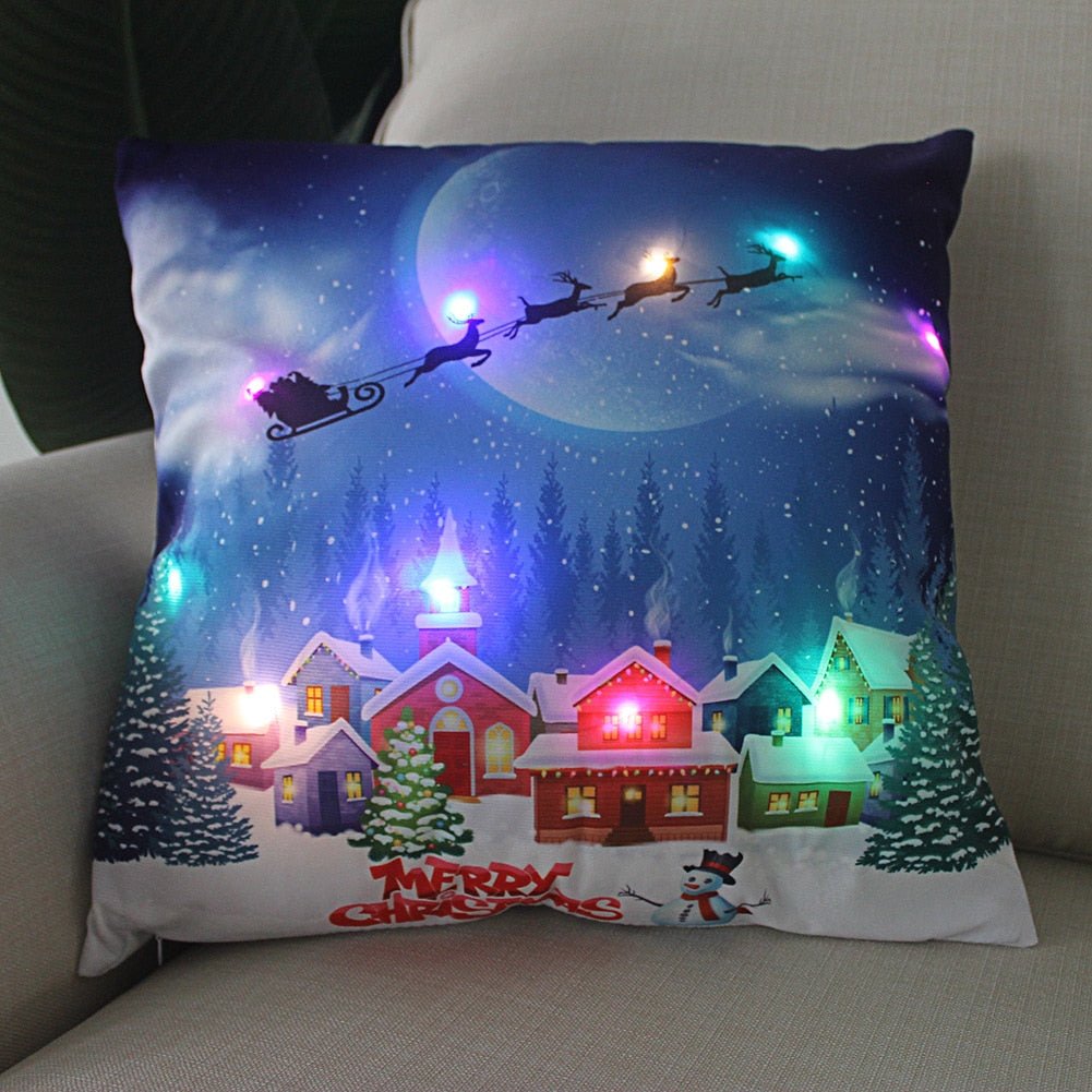 
                  
                    Holiday Pillowcase Cover LED Light Holiday Decor for Home
                  
                