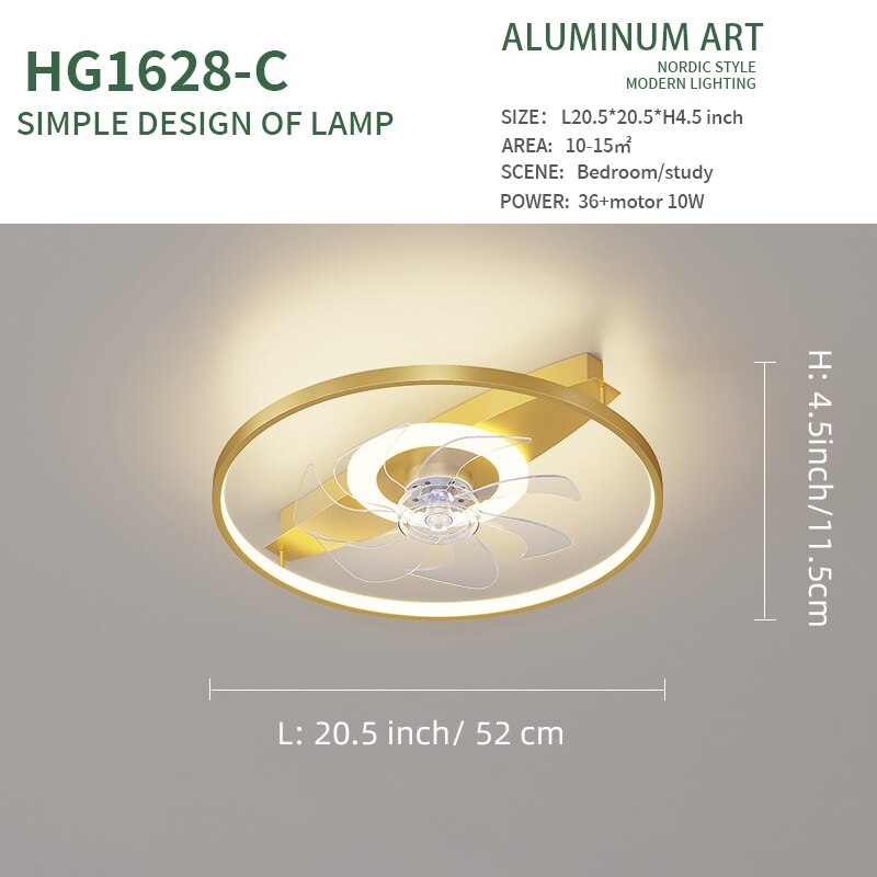 
                  
                    LED Ceiling Fan Light Fixture
                  
                