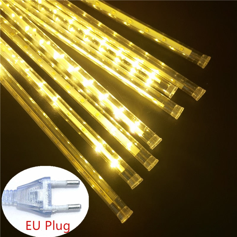 
                  
                    Solar LED Meteor Shower Light Holiday String Waterproof Outdoor LED Street Garland Christmas Decoration
                  
                