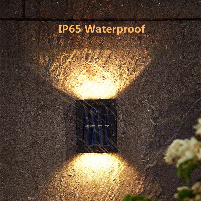 
                  
                    6 LED Solar Wall Light Waterproof Up and Down Luminous Lighting Decor Outdoor
                  
                