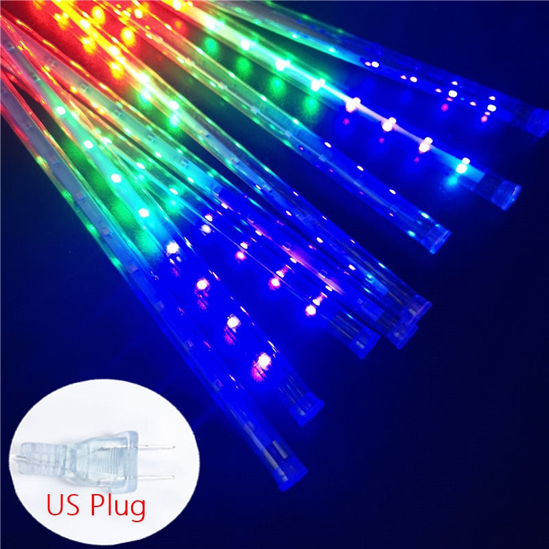 
                  
                    Solar LED Meteor Shower Light Holiday String Waterproof Outdoor LED Street Garland Christmas Decoration
                  
                