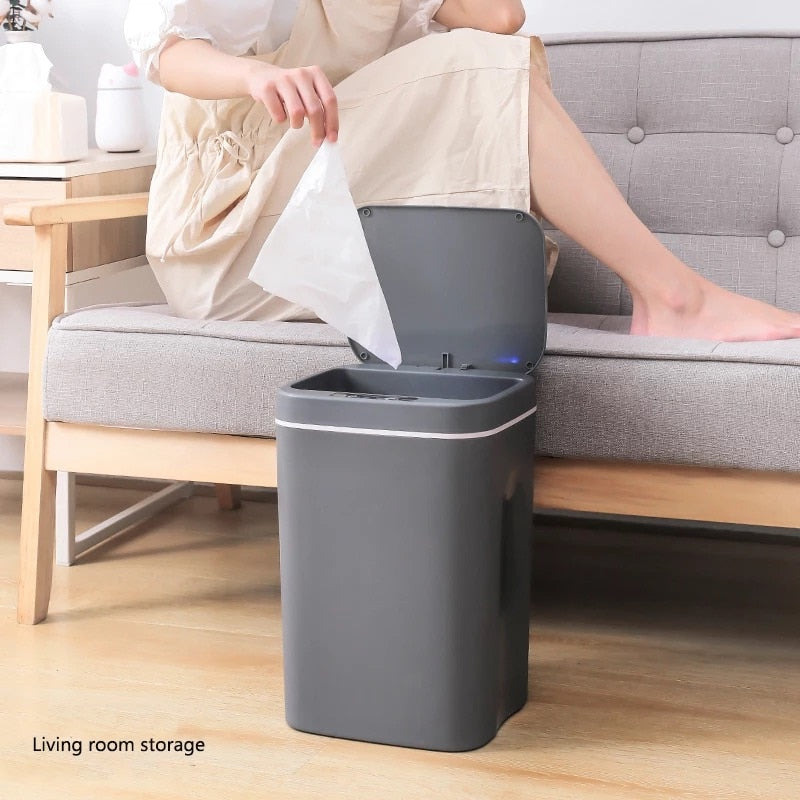 
                  
                    Intelligent Trash Can Automatic Smart Sensor Electric Waste Bin
                  
                