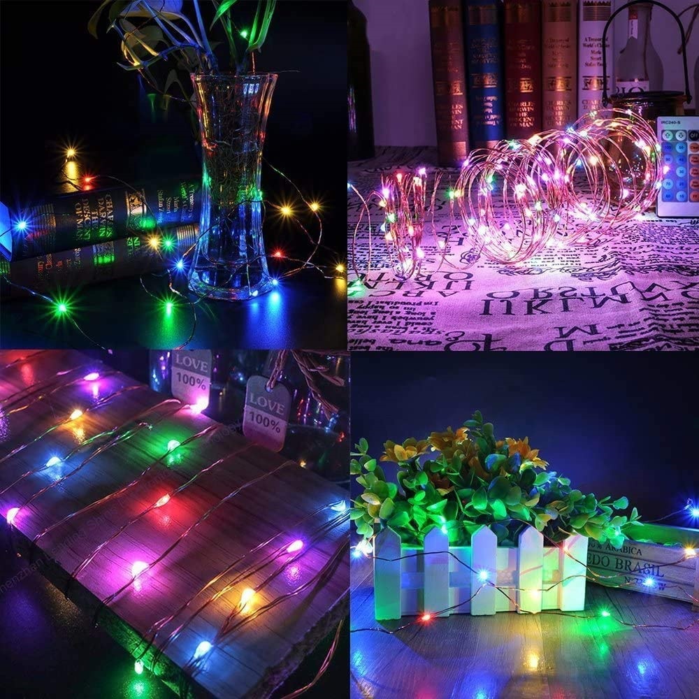 OSIDEN LED Outdoor Solar String Lights 7m/12m/22m Holiday Christmas Lights Garland