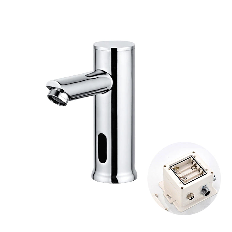 
                  
                    Automatic Infrared Sensor Sink Faucet Touchless Basin Water Tap DC 6V Battery Water Saving Cold and Hot Water Mixer Tap Faucet
                  
                