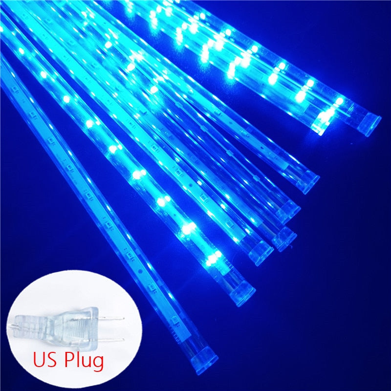 
                  
                    Solar LED Meteor Shower Light Holiday String Waterproof Outdoor LED Street Garland Christmas Decoration
                  
                