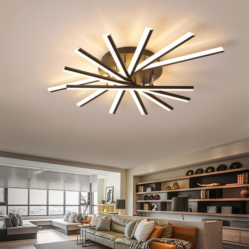 Modern LED Ceiling Fixture Creative Atmosphere for Home