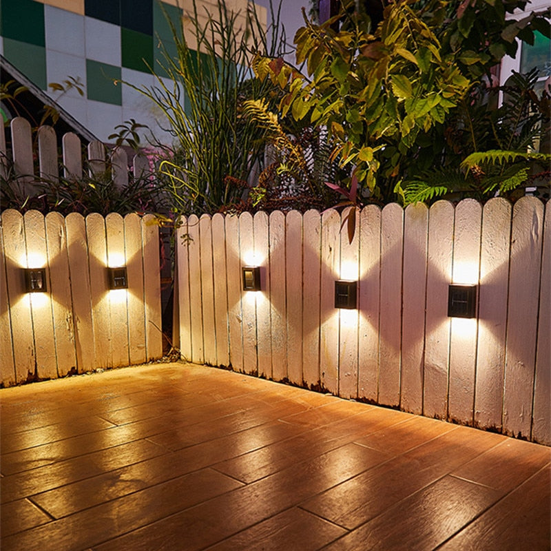 
                  
                    6 LED Solar Wall Light Waterproof Up and Down Luminous Lighting Decor Outdoor
                  
                