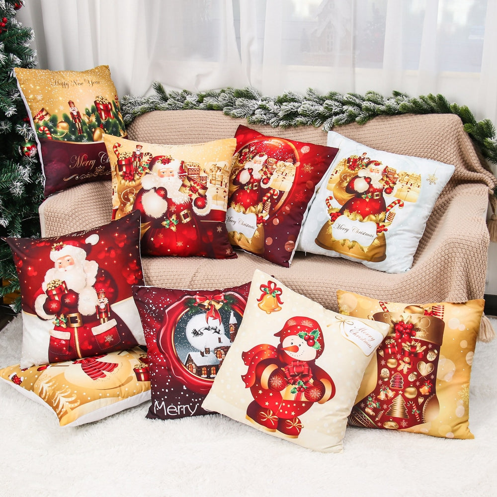 Christmas Holiday Cushion Decorations for Home