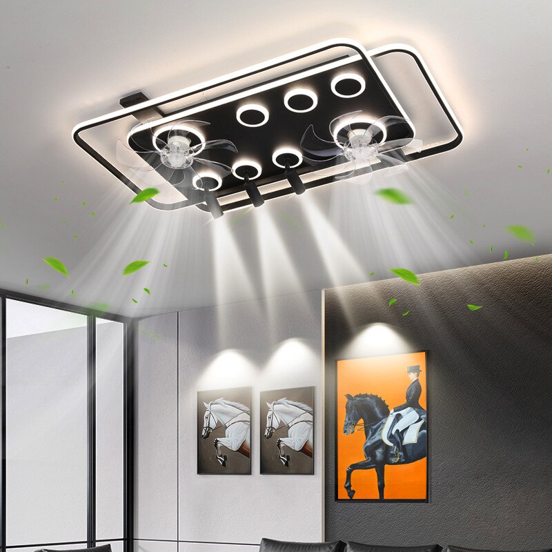 
                  
                    LED Ceiling Fan Light with Remote Control Fixture
                  
                