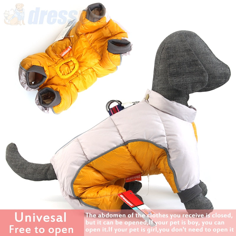 
                  
                    Dog Clothes Warm Jacket Waterproof
                  
                