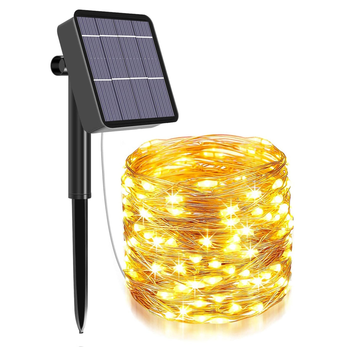 
                  
                    2pack Outdoor Solar LED Lights Waterproof Copper Wire Lights for Home Decor
                  
                