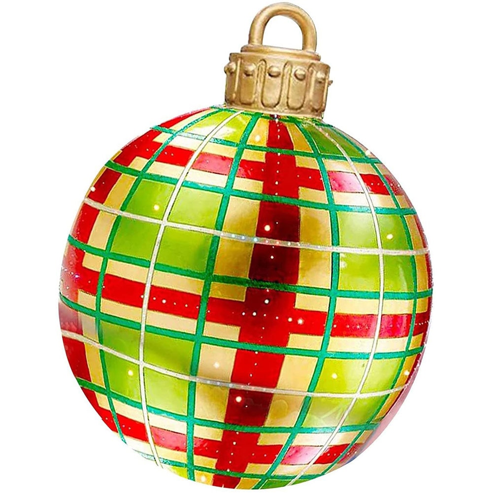 
                  
                    60cm Outdoor Christmas Inflatable Decorated PVC Christmas Balls Outdoor Decor Without Light
                  
                