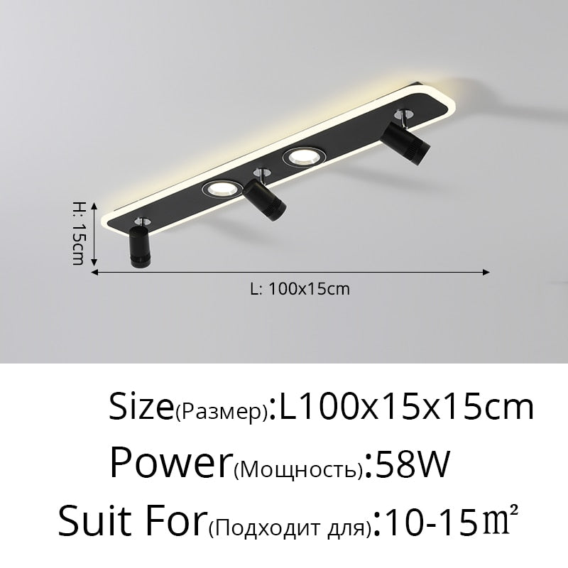 
                  
                    Indoor LED Aisle Ceiling Fixture For Hallway Kitchen Bedroom Dining Room Living Room Lighting
                  
                