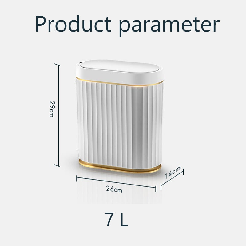 
                  
                    Sensor Trash Basket For Kitchen Bathroom
                  
                