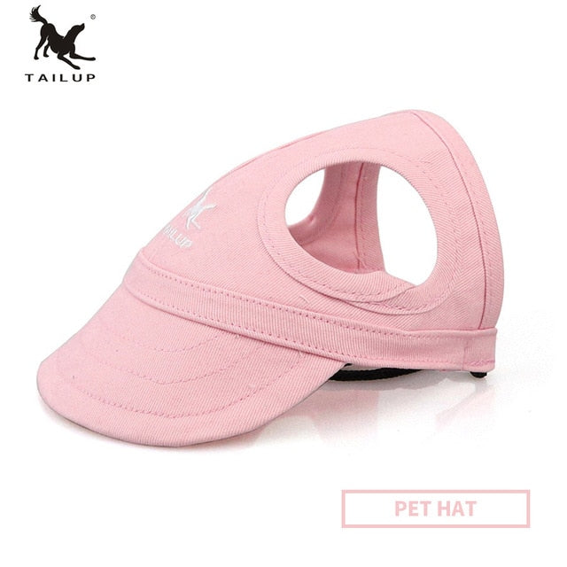 
                  
                    TAILUP Adjustable Buckle Design Outdoor Dog Cap w/Ear Holes for Sun Protection w/Matching Owner Cap
                  
                