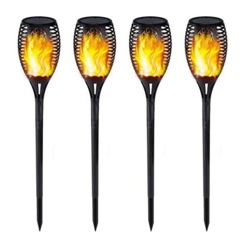 
                  
                    LED Flame Waterproof 96LEDs Solar Lawn Flame Flickering Torch Fire Lights Outdoors
                  
                