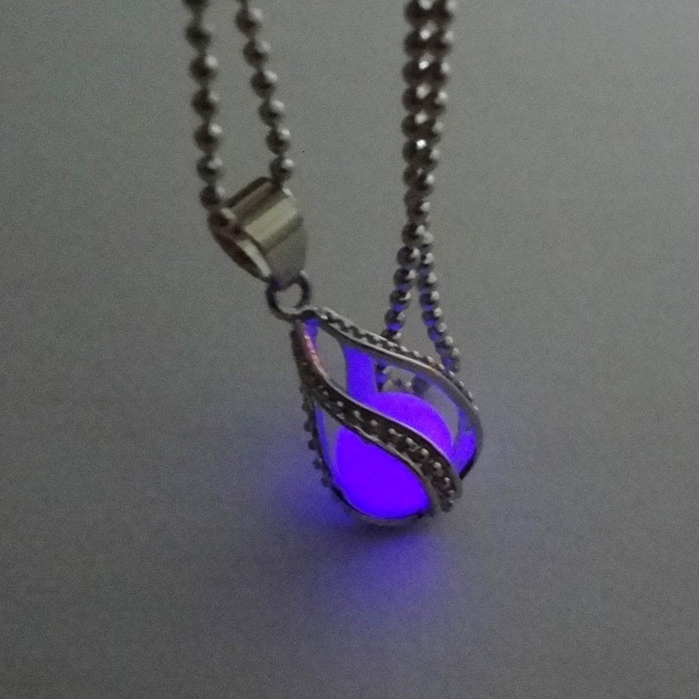 
                  
                    Luminous Glowing Stone Hollow Pendant Necklace
                  
                