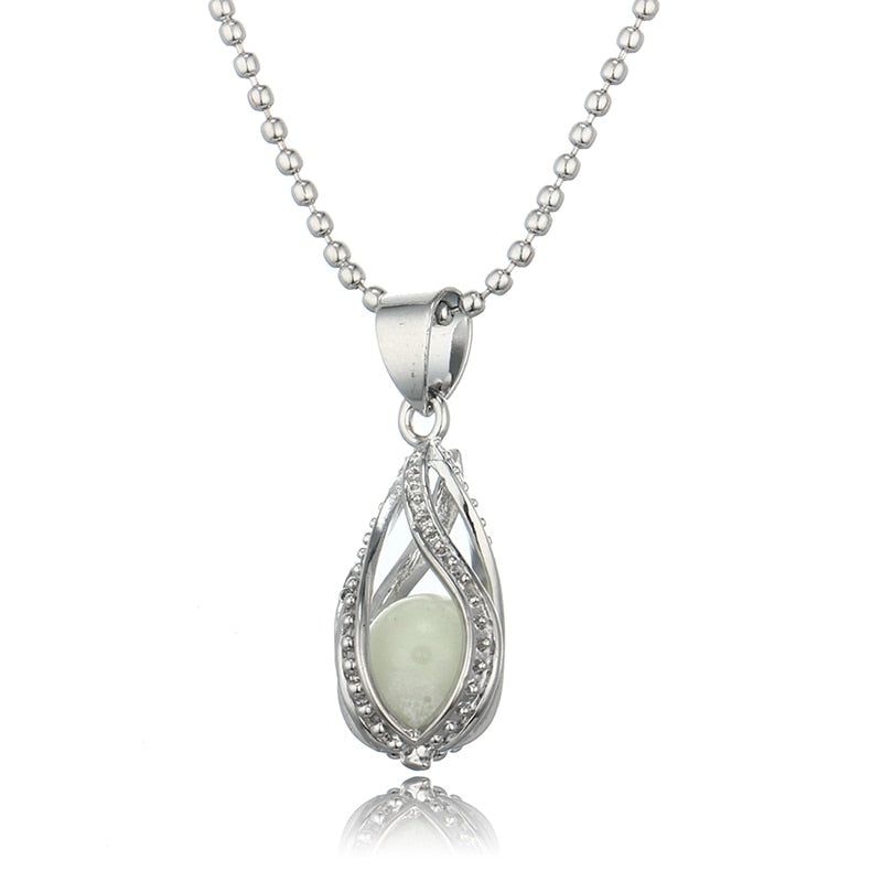 
                  
                    Luminous Glowing Stone Hollow Pendant Necklace
                  
                