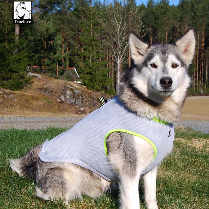 Truelove Dog Cooling Adjustable Pet Mesh Reflective Vest Harness