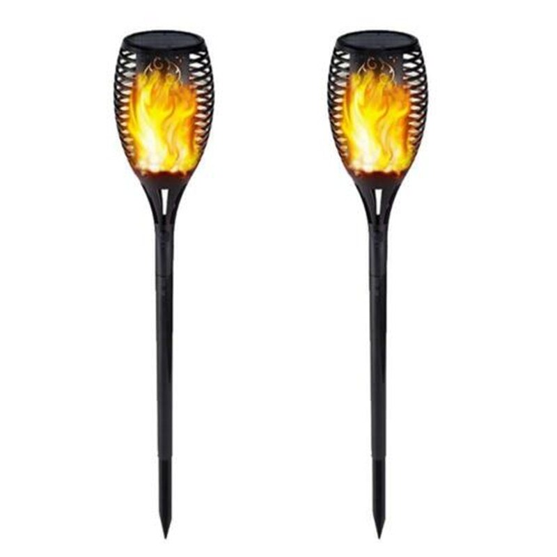 
                  
                    LED Flame Waterproof 96LEDs Solar Lawn Flame Flickering Torch Fire Lights Outdoors
                  
                