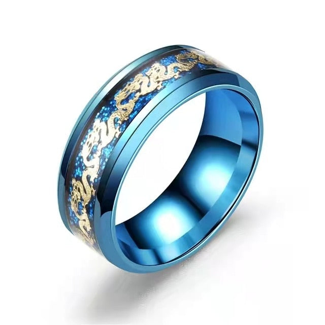 
                  
                    Dragon Blue Black Snake Rings
                  
                