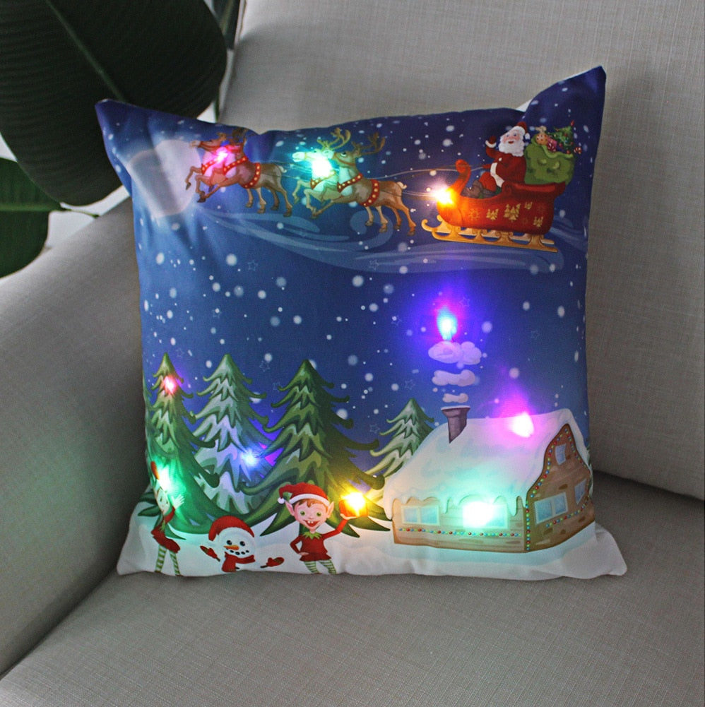 
                  
                    Holiday Pillowcase Cover LED Light Holiday Decor for Home
                  
                