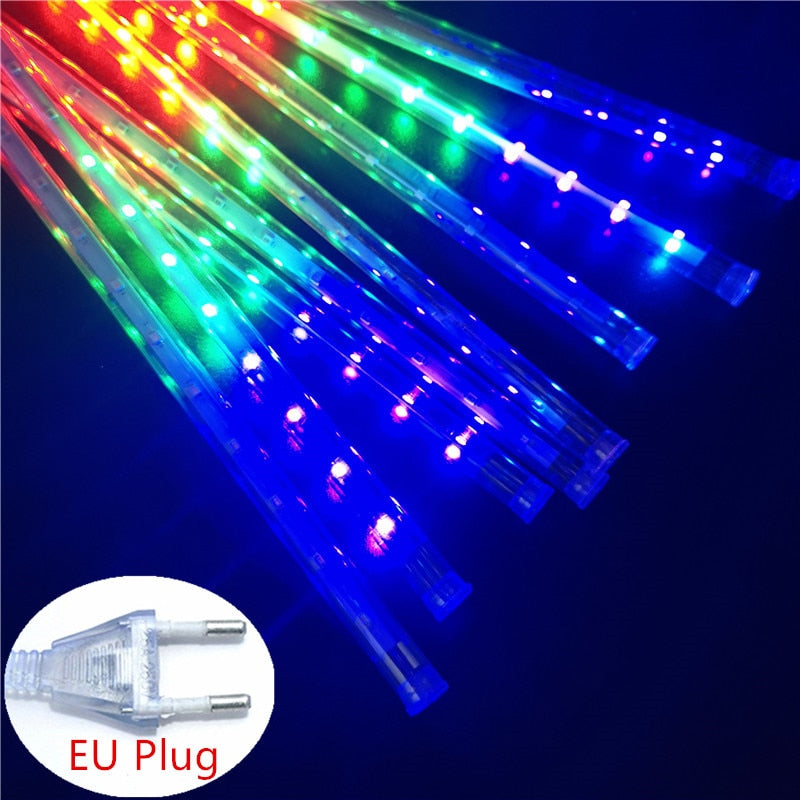 
                  
                    Solar LED Meteor Shower Light Holiday String Waterproof Outdoor LED Street Garland Christmas Decoration
                  
                