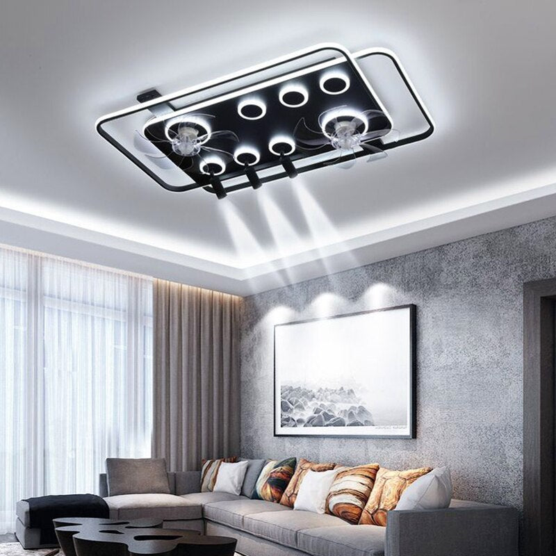 
                  
                    LED Ceiling Fan Light with Remote Control Fixture
                  
                