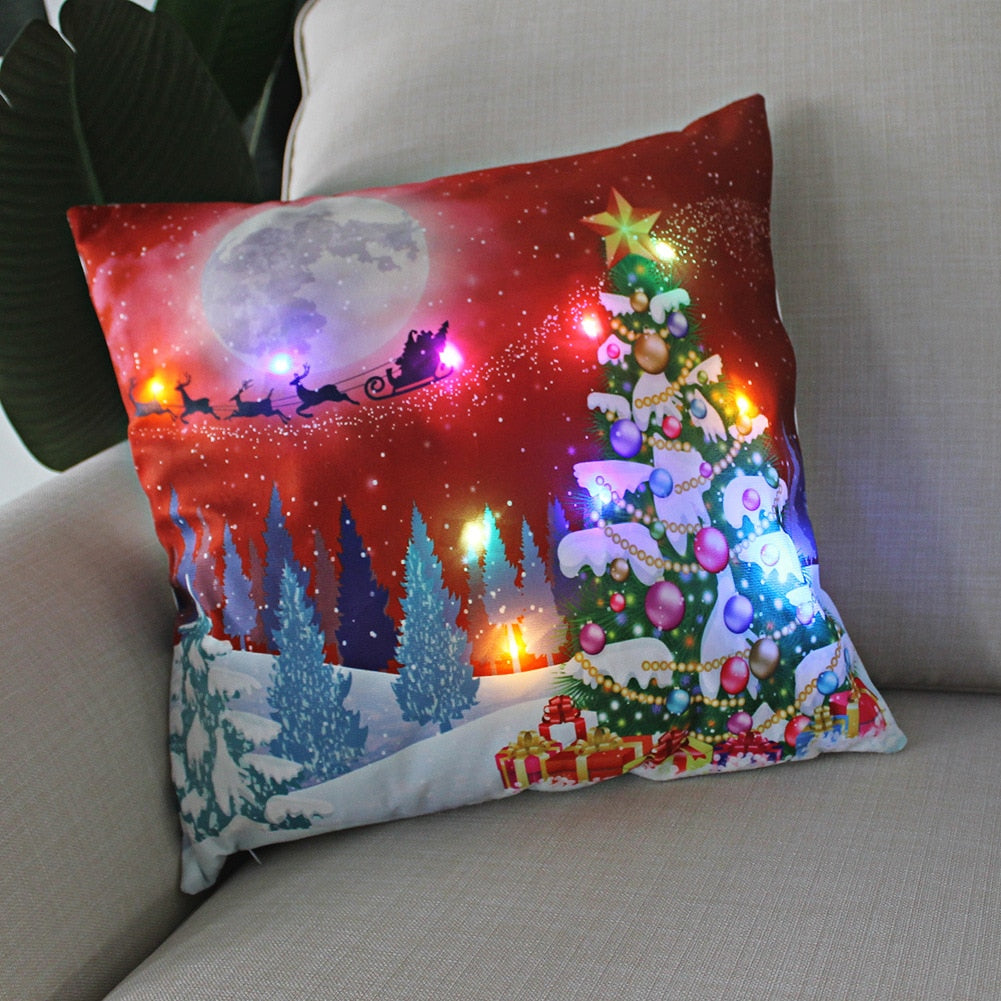 
                  
                    Holiday Pillowcase Cover LED Light Holiday Decor for Home
                  
                