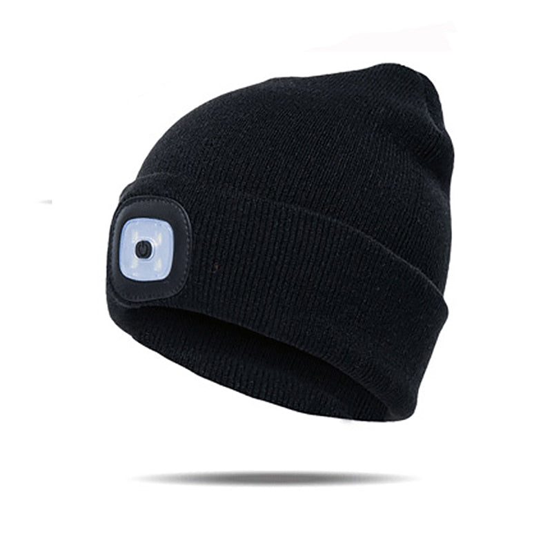 
                  
                    Beanie Hat LED Light USB Rechargeable Battery Knitted Warm Hat
                  
                