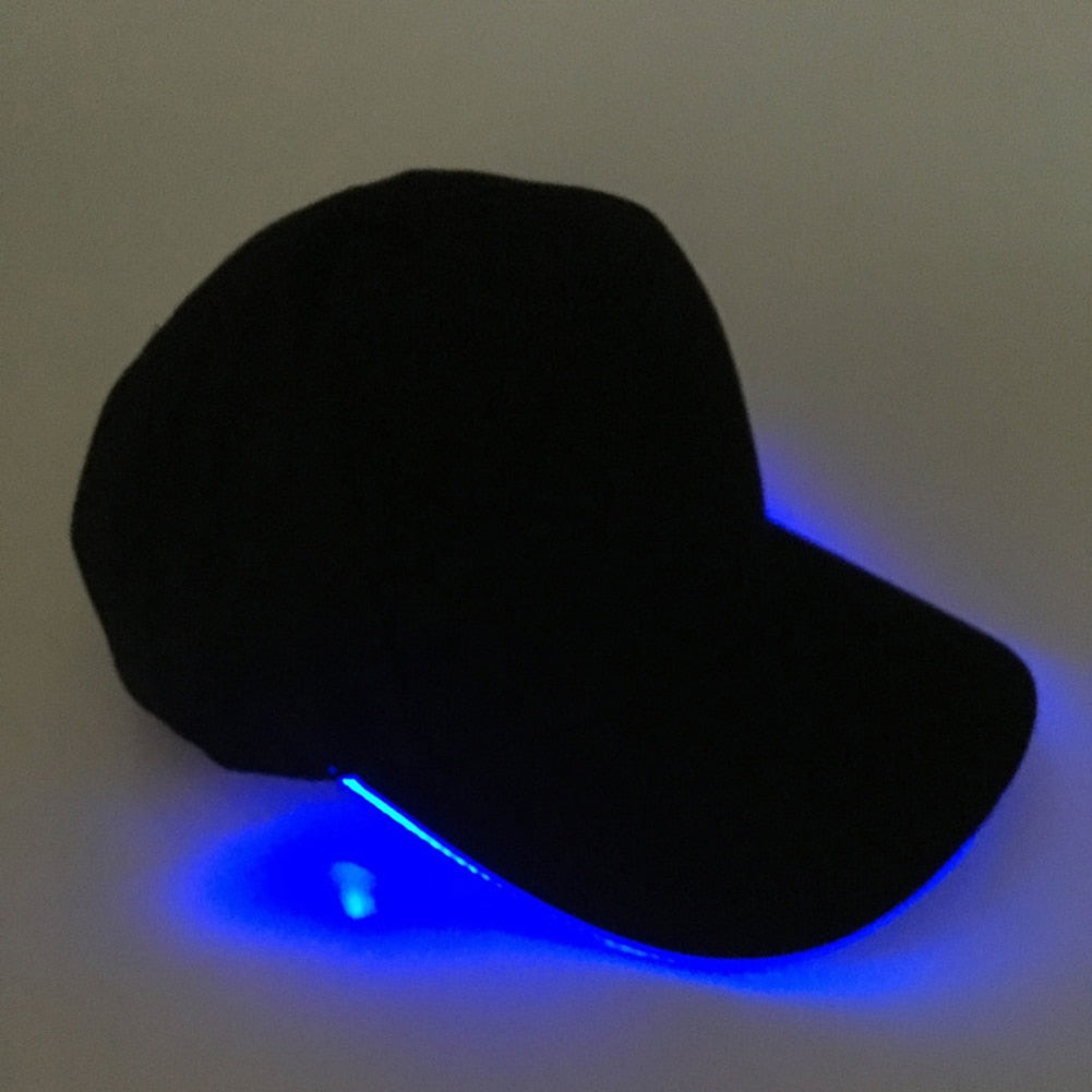 
                  
                    LED Light-Up Baseball Caps Glowing in the Dark Luminous Adjustable Hats
                  
                