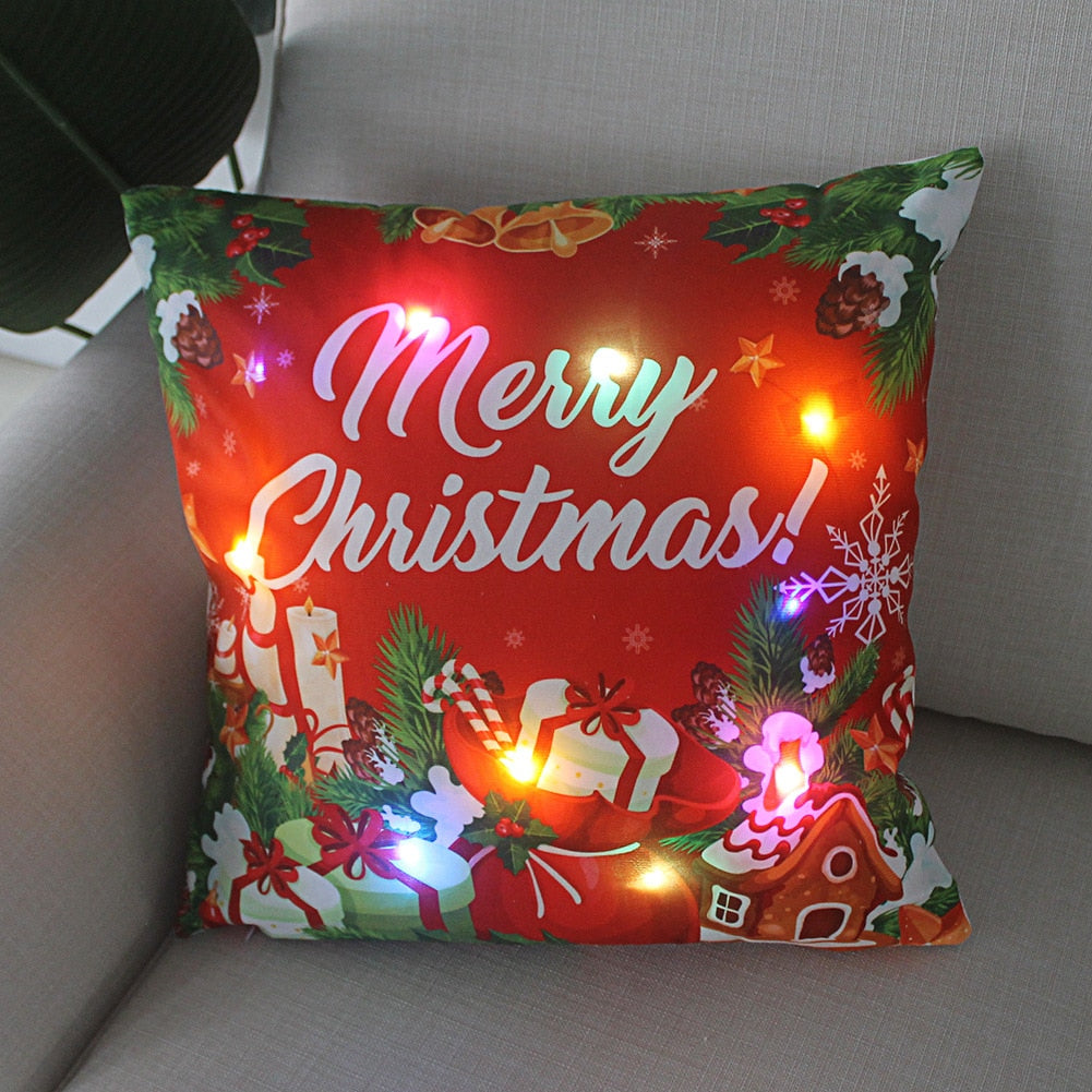 
                  
                    Holiday Pillowcase Cover LED Light Holiday Decor for Home
                  
                