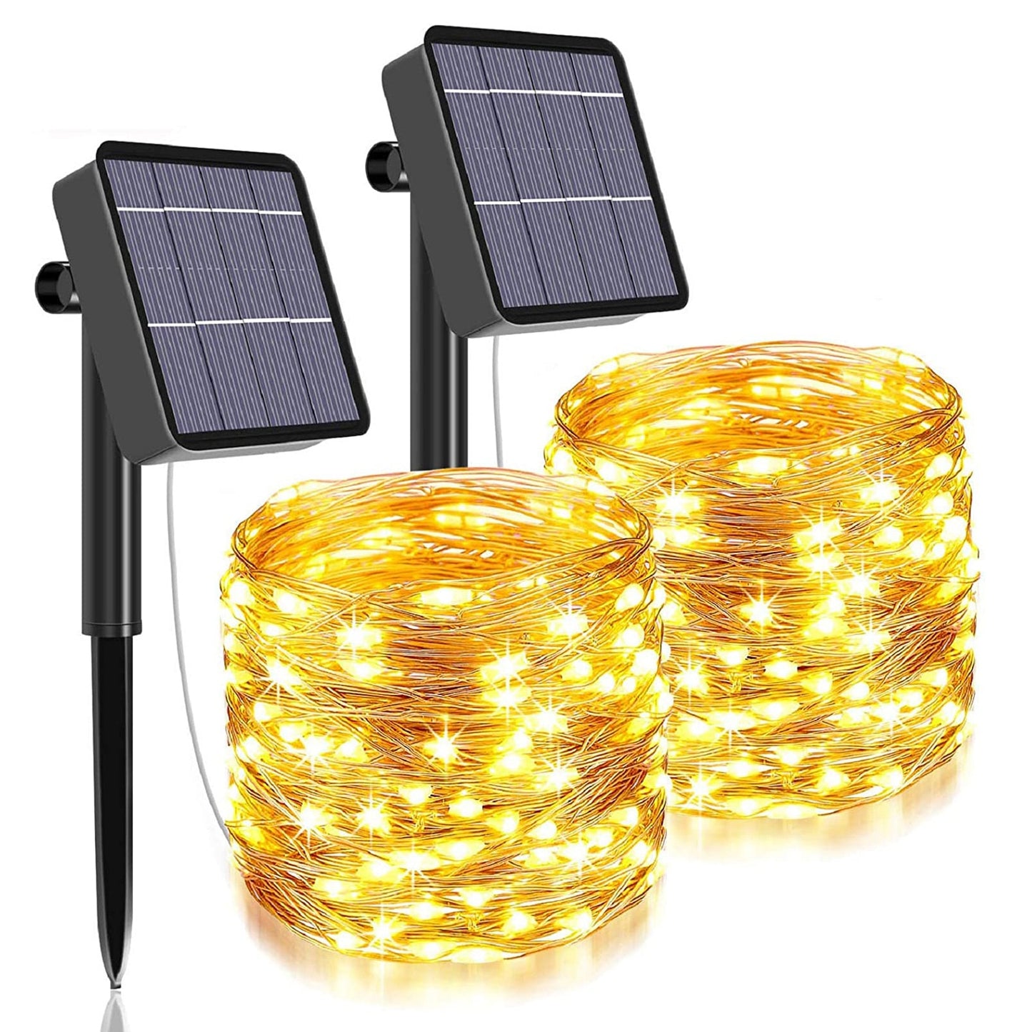 
                  
                    2pack Outdoor Solar LED Lights Waterproof Copper Wire Lights for Home Decor
                  
                