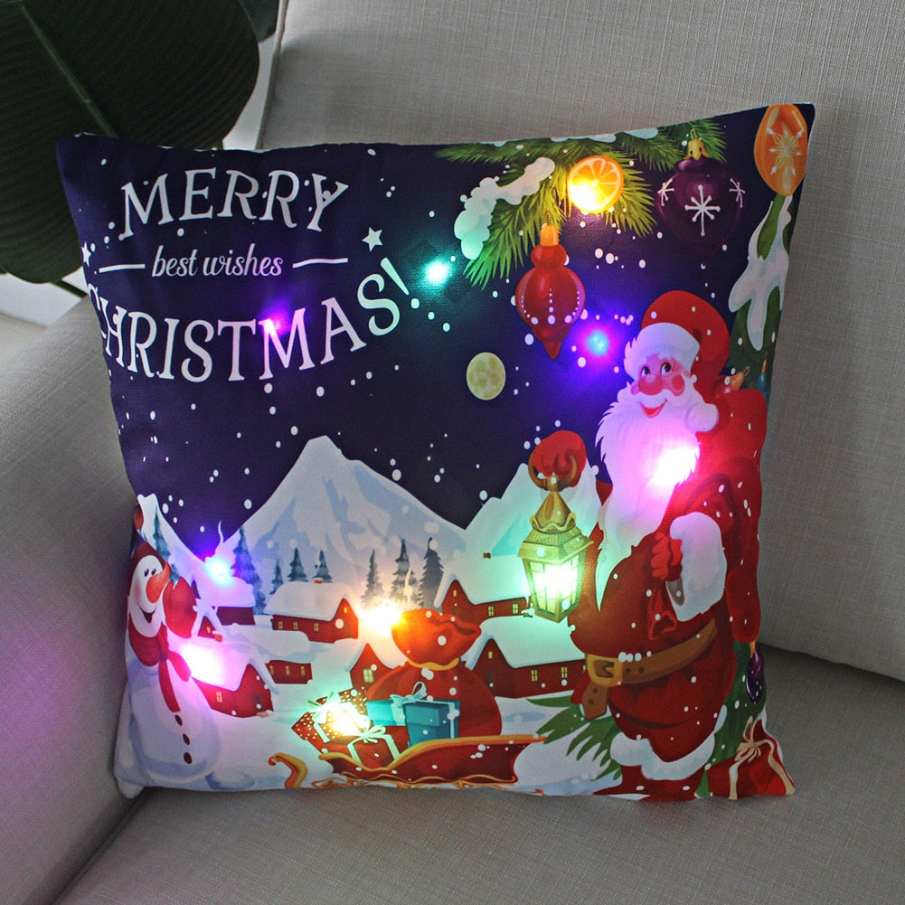 
                  
                    Holiday Pillowcase Cover LED Light Holiday Decor for Home
                  
                