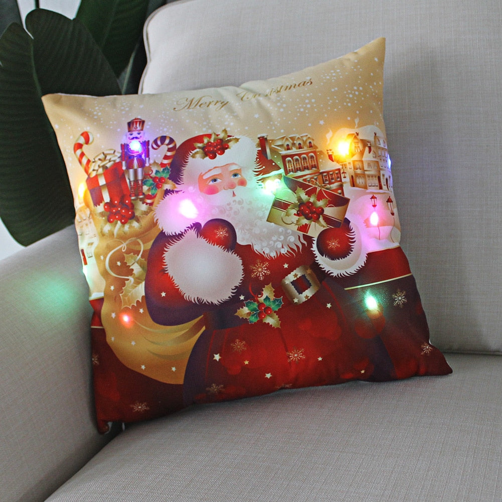 
                  
                    Holiday Pillowcase Cover LED Light Holiday Decor for Home
                  
                