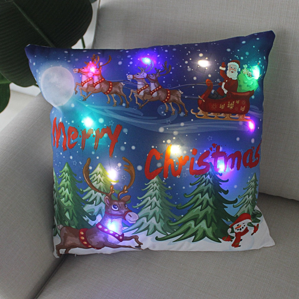 
                  
                    Holiday Pillowcase Cover LED Light Holiday Decor for Home
                  
                