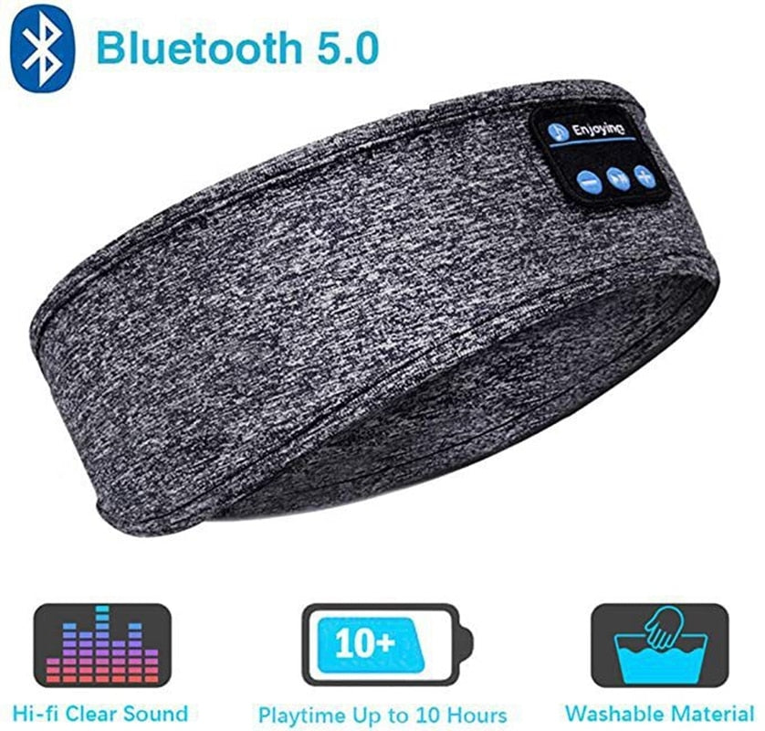 
                  
                    Bluetooth Sleeping Headphones Sports Headband Thin Soft Elastic Comfortable Wireless Music Earphones Eye Mask
                  
                