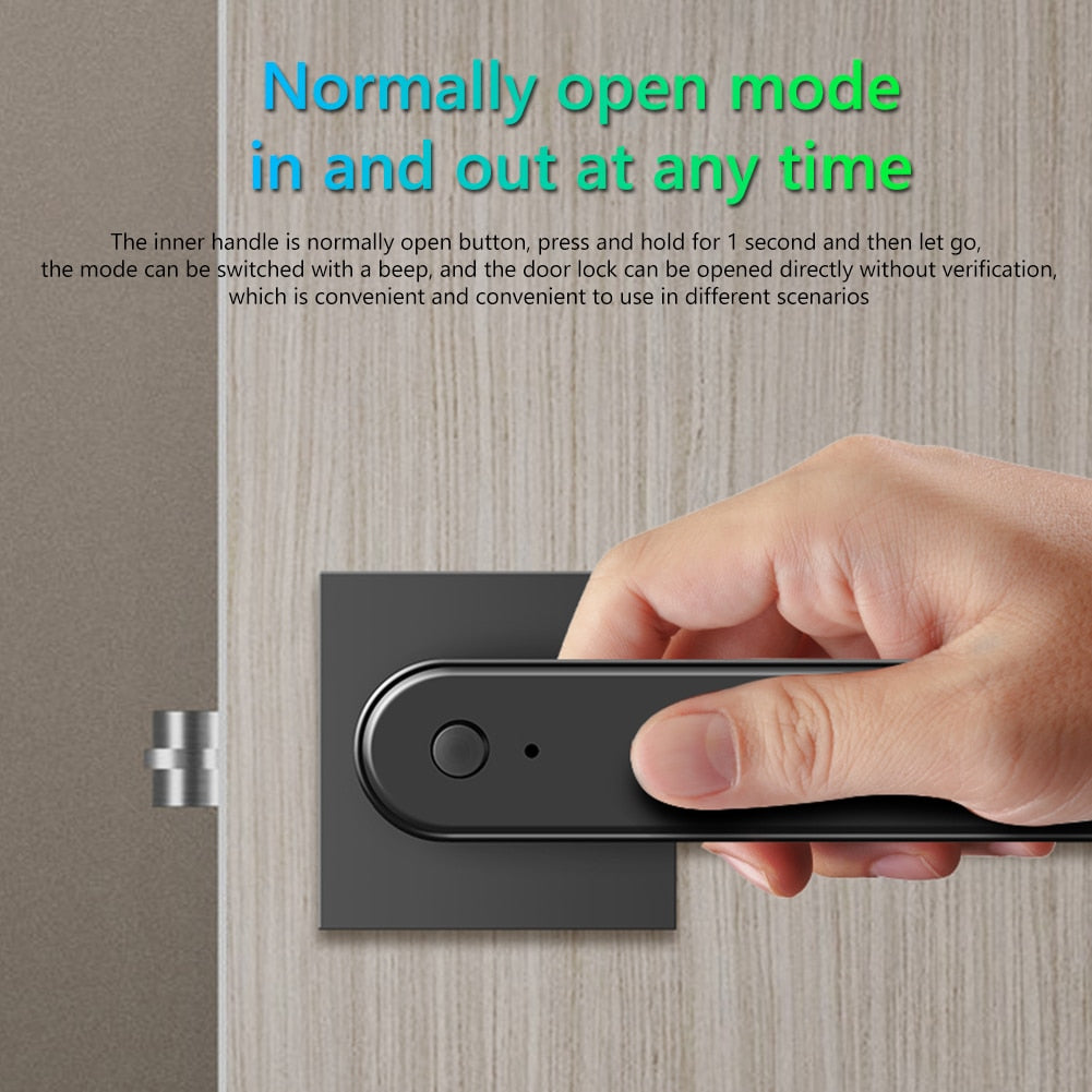 
                  
                    Smart TTLock App Control Biometric Fingerprint Password Lock Electronic Home Door Lock
                  
                