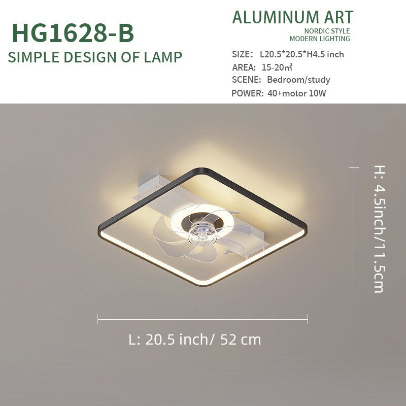 
                  
                    LED Ceiling Fan Light Fixture
                  
                