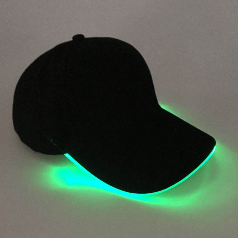 
                  
                    LED Light-Up Baseball Caps Glowing in the Dark Luminous Adjustable Hats
                  
                