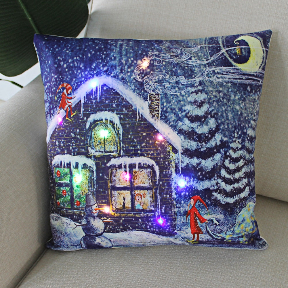 
                  
                    Holiday Pillowcase Cover LED Light Holiday Decor for Home
                  
                