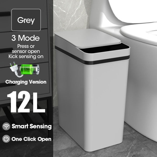
                  
                    ONEUP Intelligent Sensor Touchless Waterproof Garbage Bin With Lid
                  
                