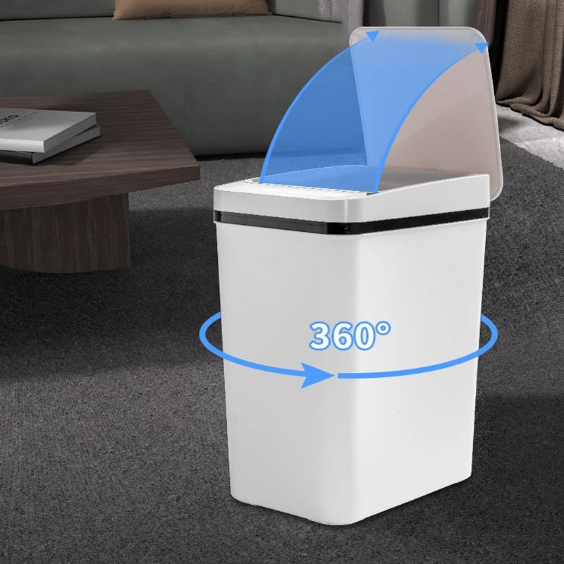 
                  
                    ONEUP Intelligent Sensor Touchless Waterproof Garbage Bin With Lid
                  
                